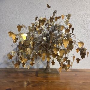 Vintage Mid-Century Modern (MCM) Dream Tree sculpture Lucky Tree Home Decor